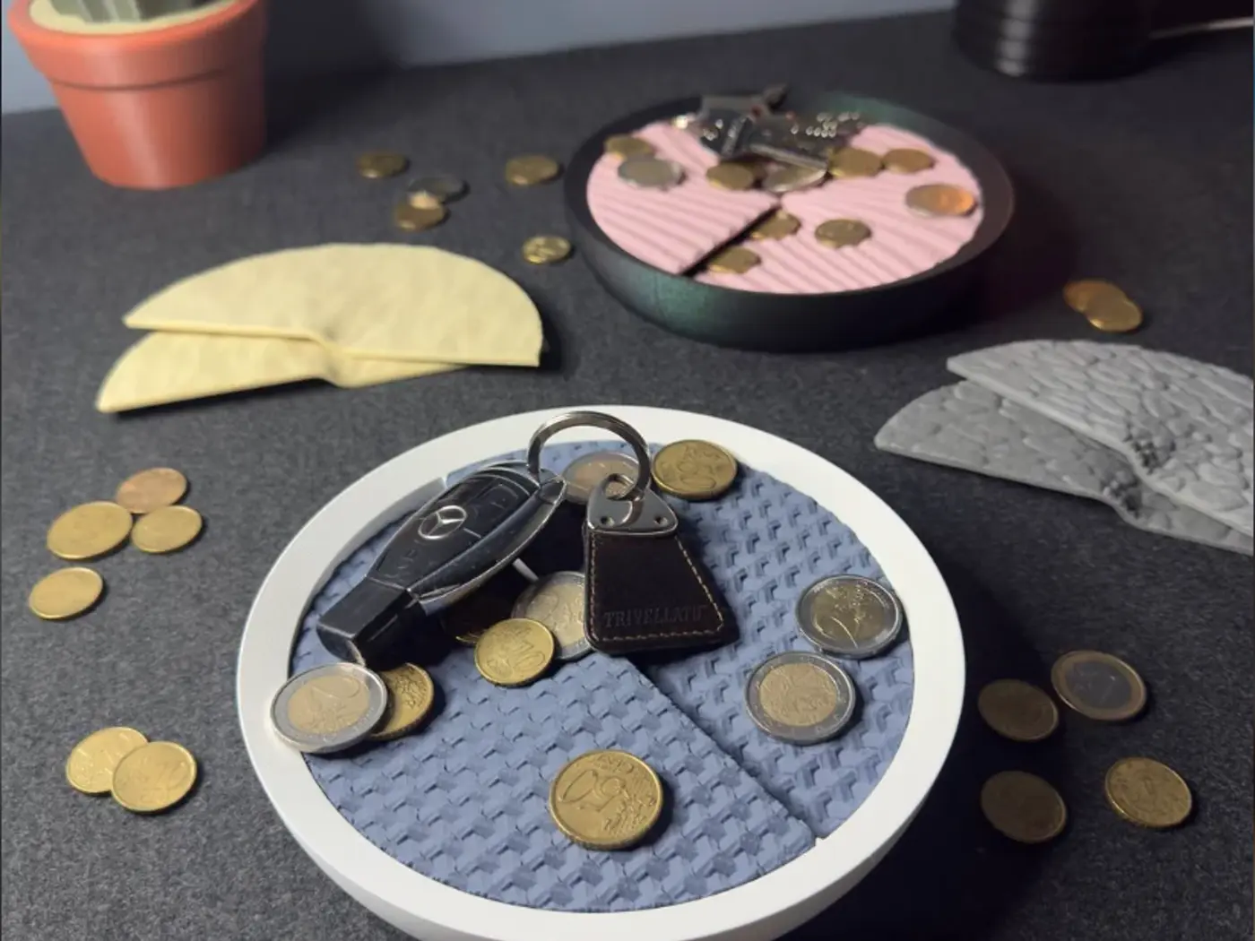 Coin Vortex Key & Coin Tray