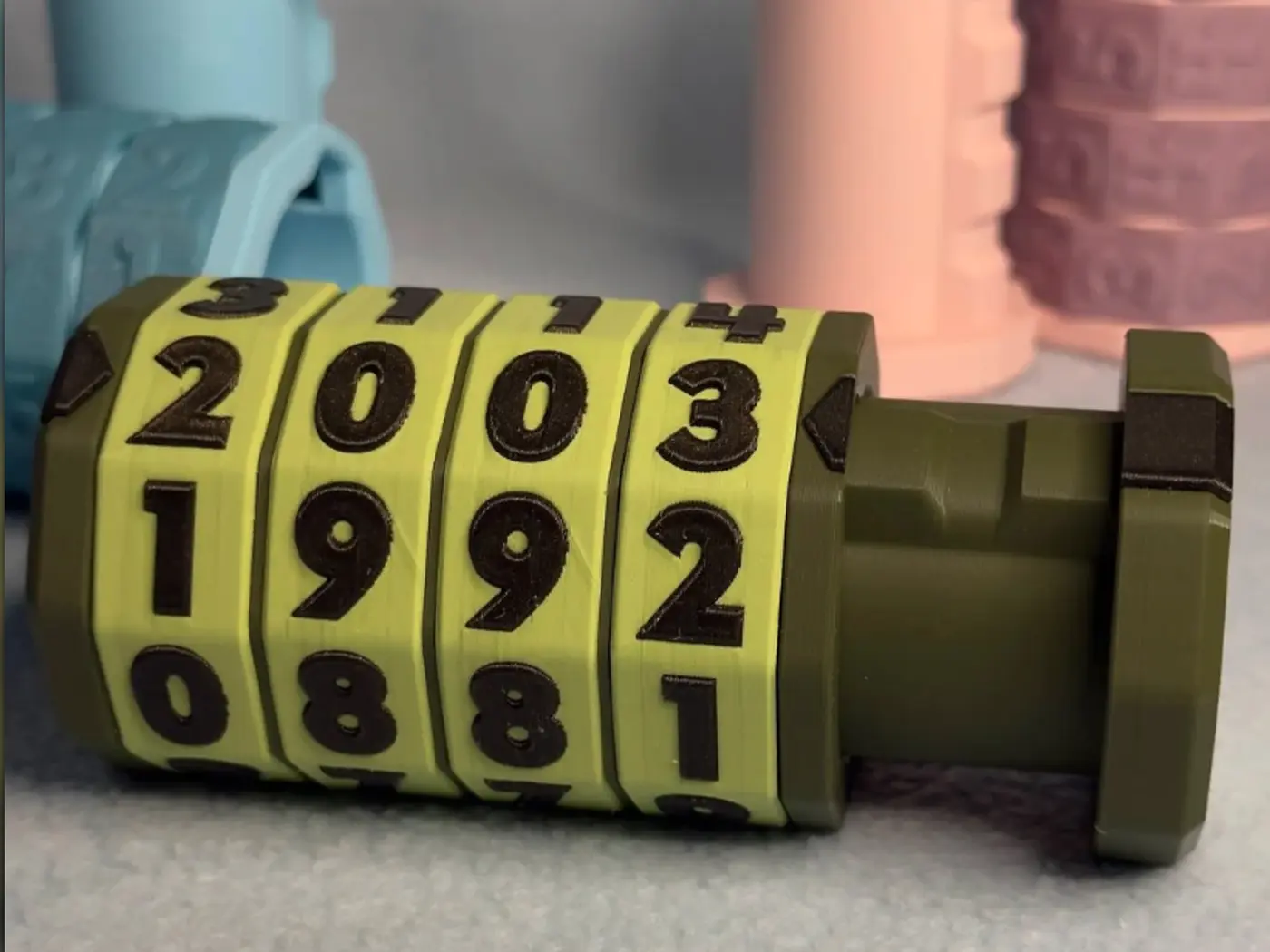 Cryptex — 4-Number Combination Vault