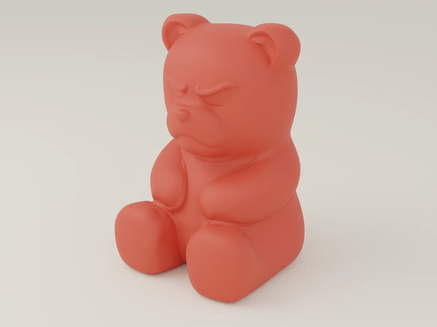 Grump Gummy Bear