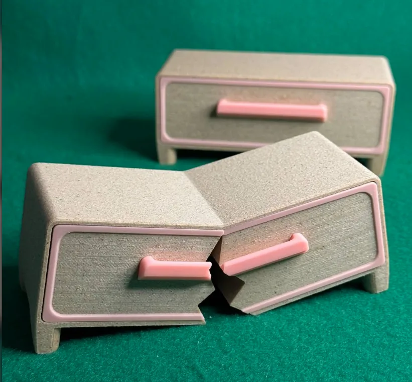 Broken Drawer Mini Cabinet view 2