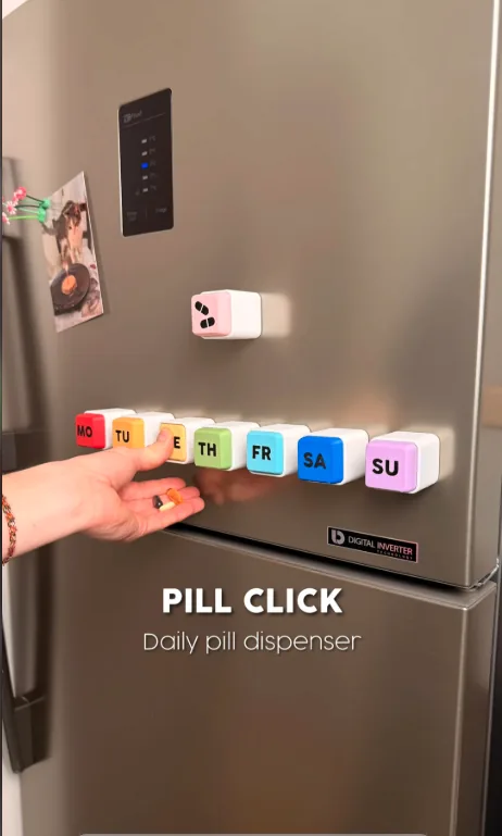 Pill Click Daily Pill Dispenser