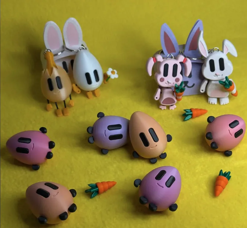 String-Flex Rabbit Keychain view 3