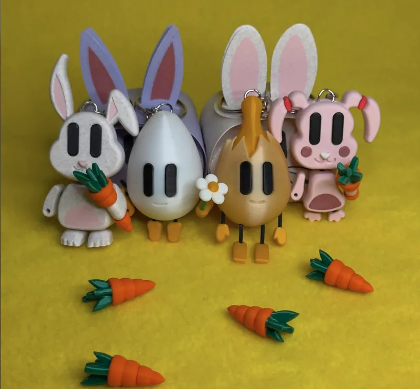 String-Flex Rabbit Keychain view 4
